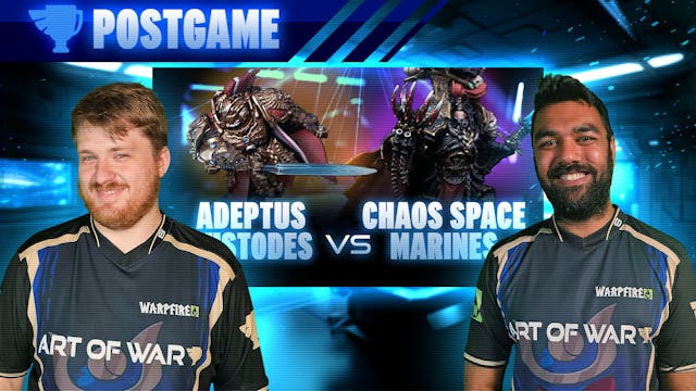 Adeptus Custodes vs Chaos Space Marin...