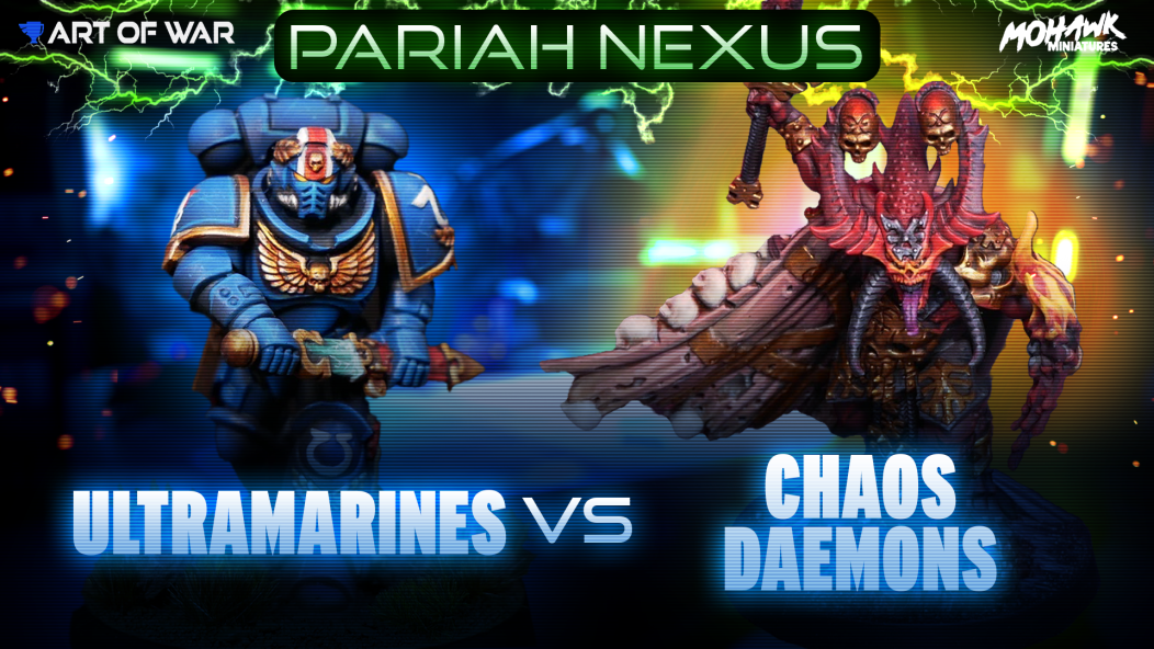 Ultramarines vs Chaos Daemons Coaching Match