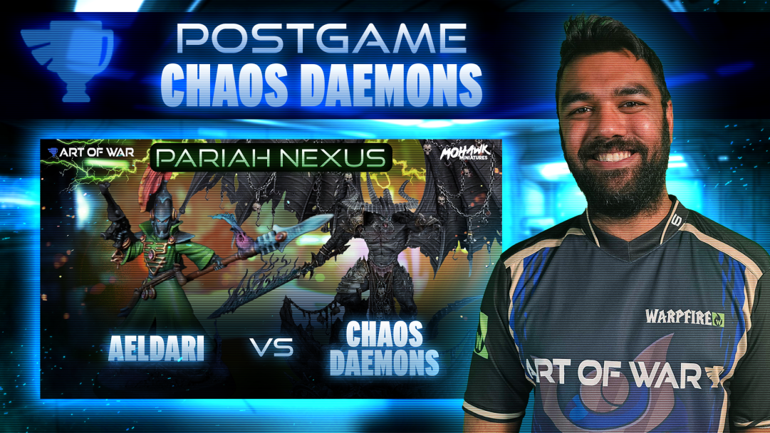 Tzeentch Chaos Daemons vs Ynnari Postgame Analysis