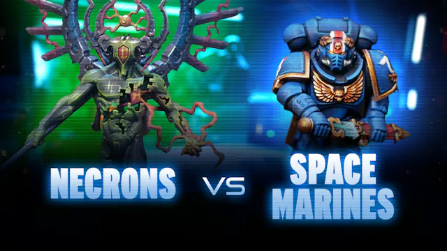Necrons vs Space Marines Battle Report