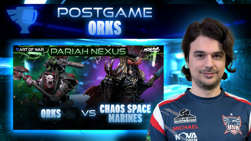 Orks vs Chaos Space Marine Postgame Analysis