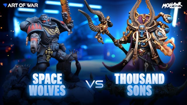 Thousand Sons vs Space Wolves Battle ...