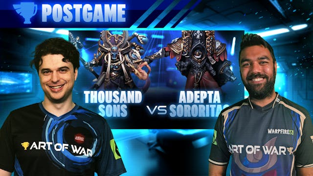 Thousand Sons vs Sisters of Battle Po...