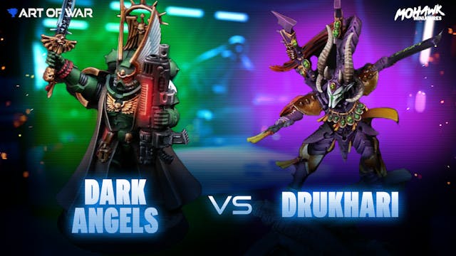 Codex Dark Angels vs Drukhari Battle ...