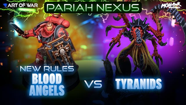 Codex Blood Angels vs Tyranids Battle...