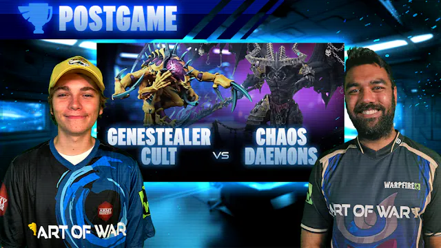 Genestealer Cults vs Chaos Daemons Po...