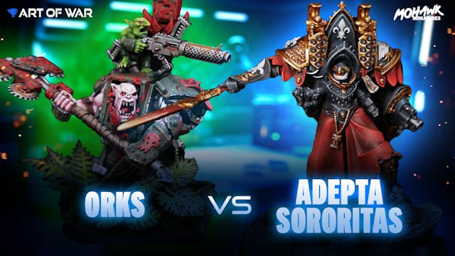 Adepta Sororitas vs Orks Battle Repor...