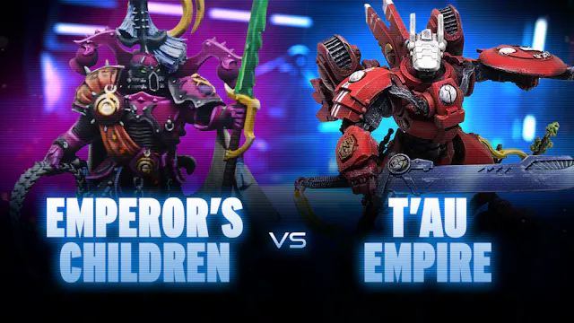 Emperor's Children vs T'au Empire Bat...