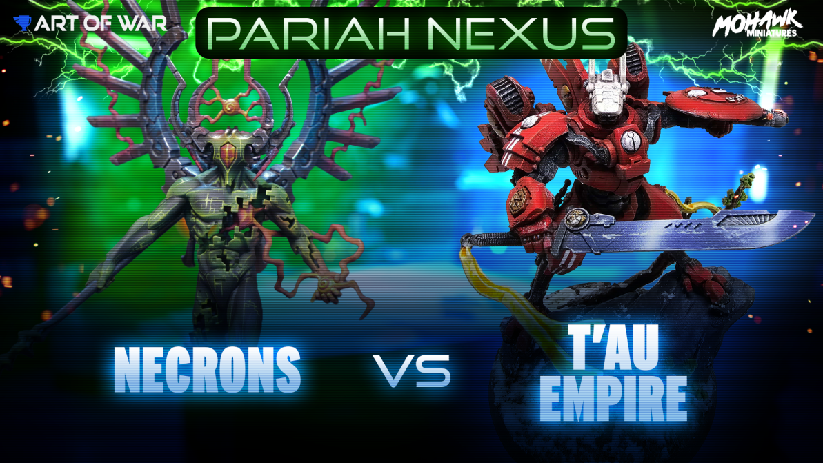 T'au Empire Kroot vs Necrons Coaching Match