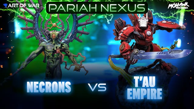 T'au Empire Kroot vs Necrons Coaching...