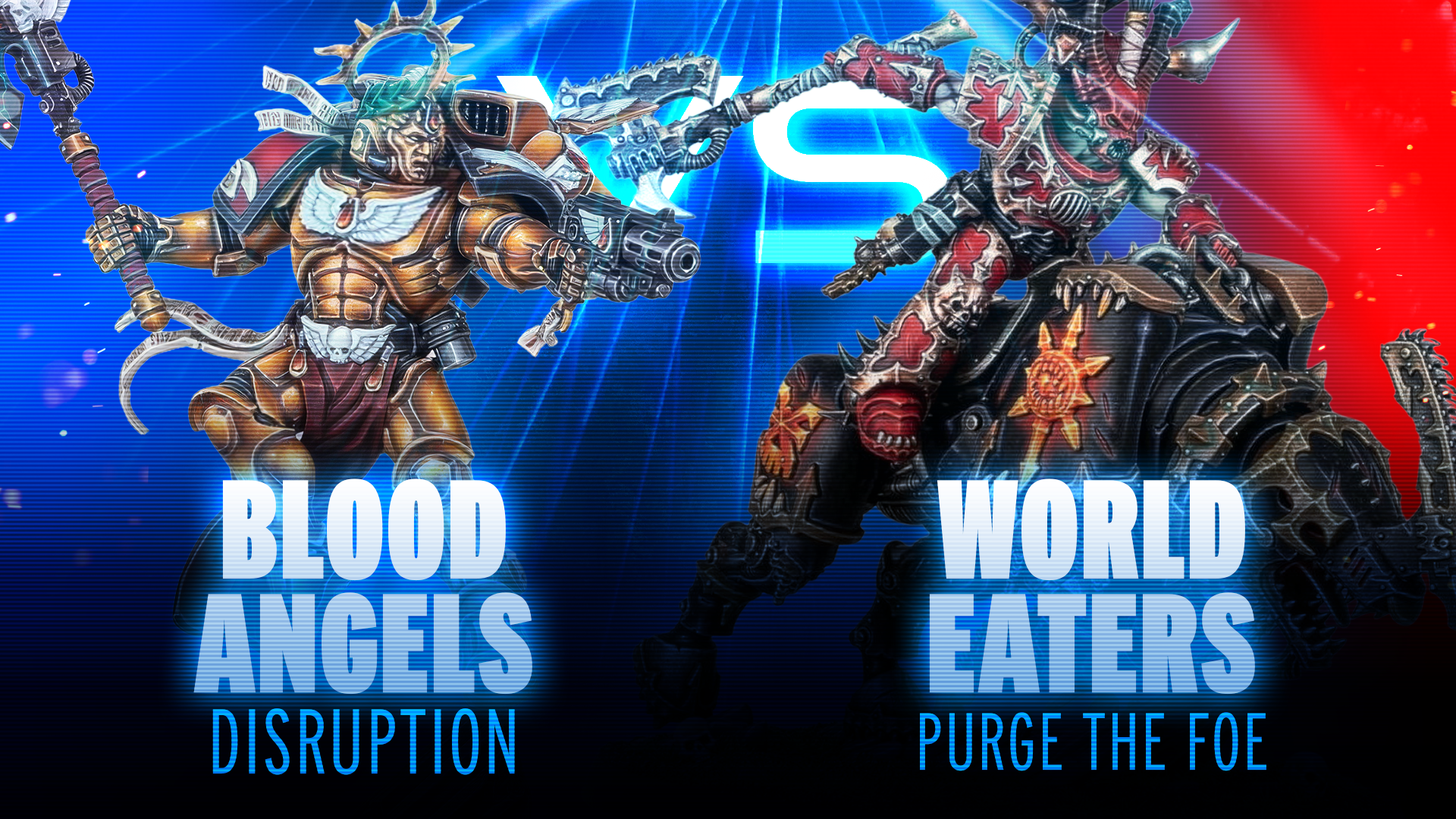Blood Angels vs World Eaters Competitive Warhammer 40k Battle Report