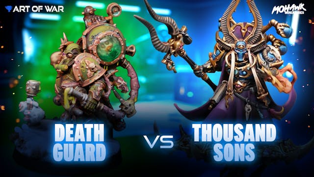 Death Guard vs Thousand Sons Battle R...