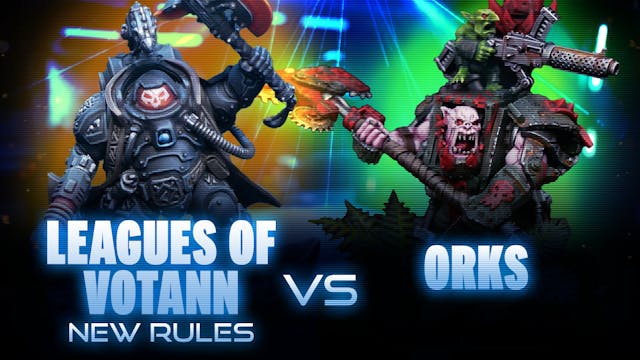 Codex Leagues of Votann vs Orks Compe...