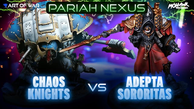 Adepta Sororitas vs Chaos Knights Coa...