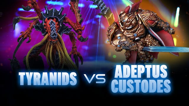 Adeptus Custodes vs Tyranids Coaching...