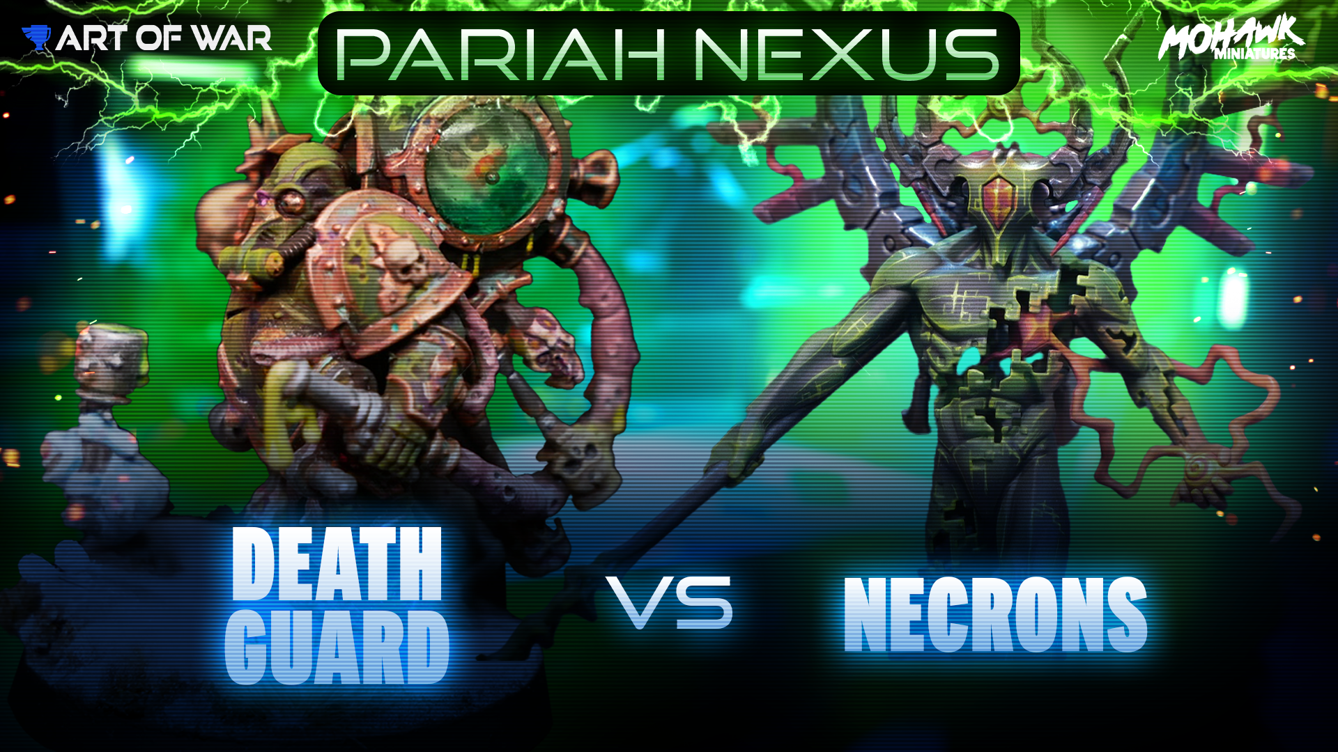 Codex Death Guard vs Necrons Battle Report