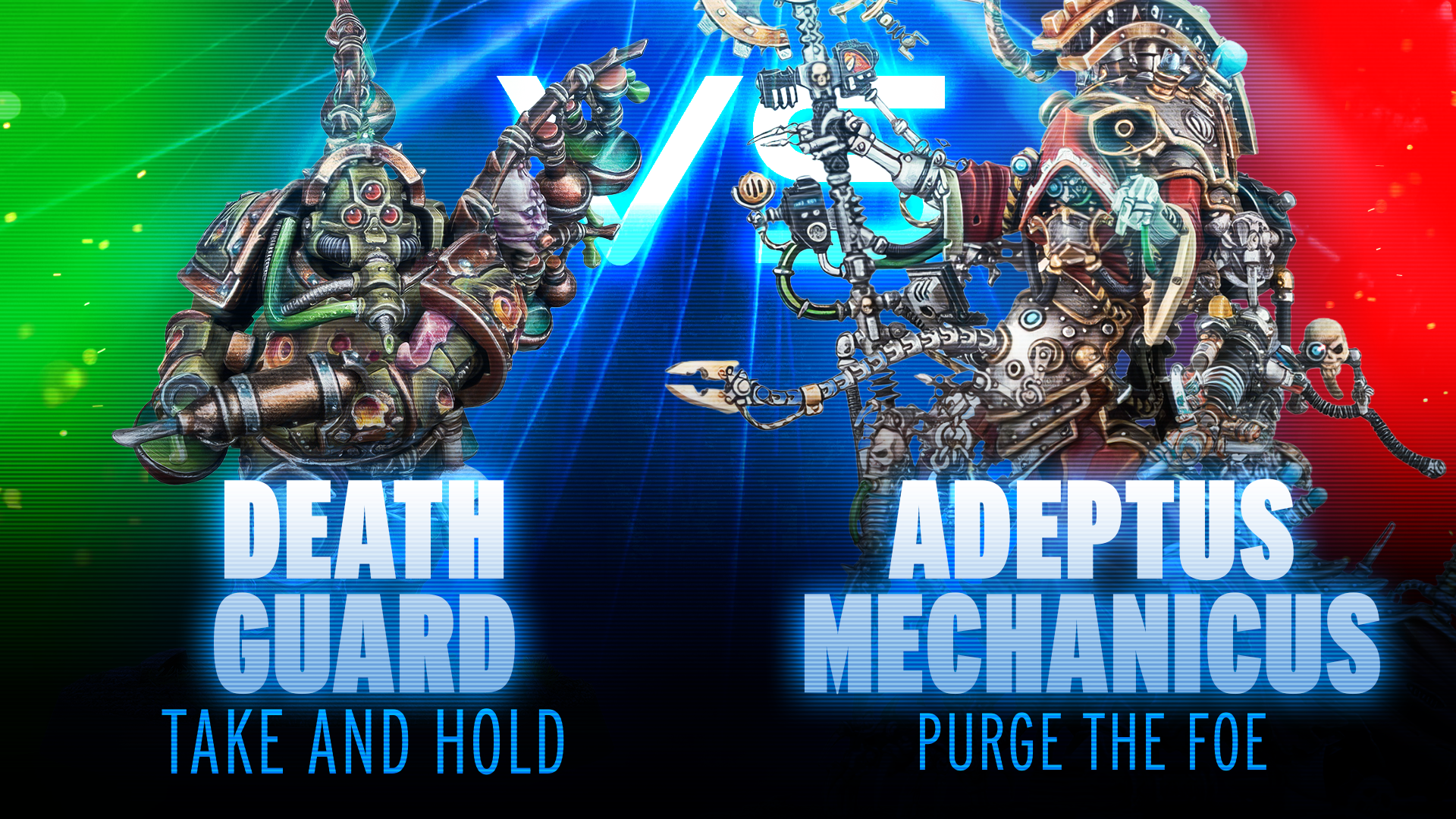 Death Guard vs Adeptus Mechanicus 11th Edition Competitive Battle Report