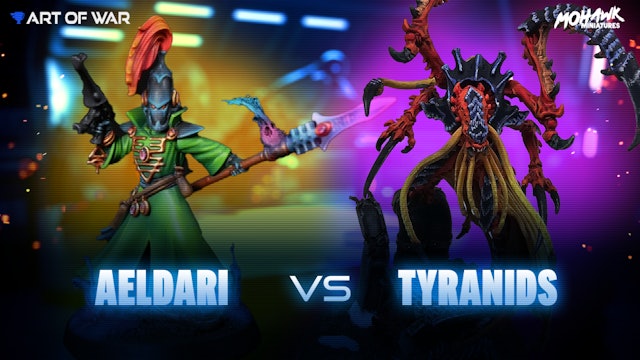 Eldar vs Tyranids Coaching Match