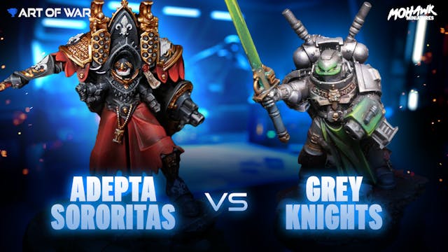 Grey Knights vs Adepta Sororitas 10th...