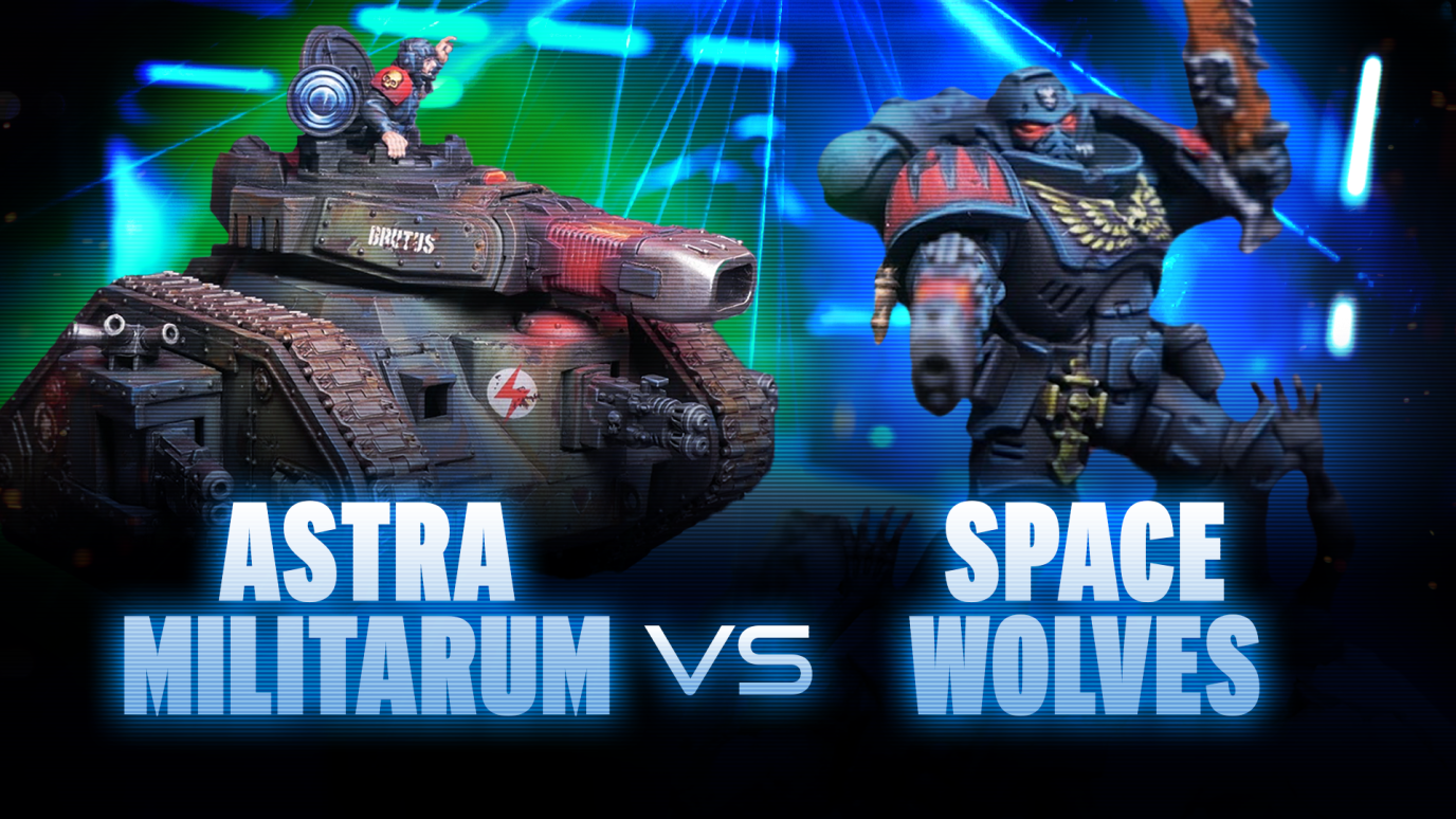 Space Wolves vs Astra Militarum Coaching Match