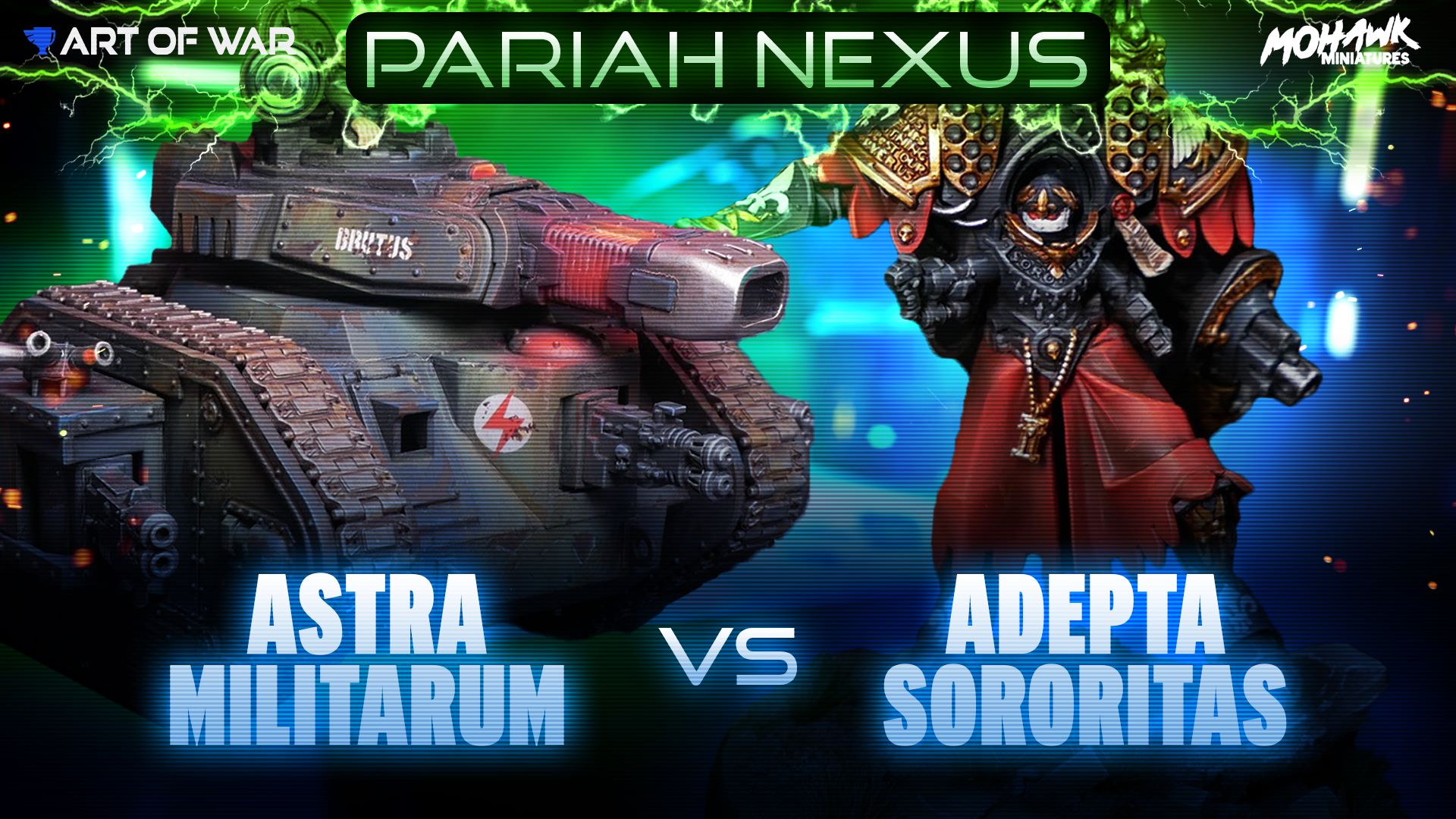 Adepta Sororitas vs Astra Militarum Competitive Battle Report