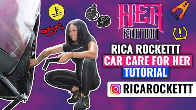 RICA ROCKETTT “CAR CARE FOR HER TUTOR...
