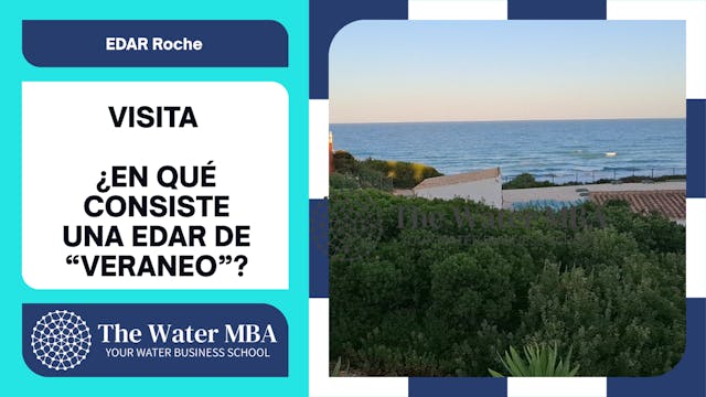 ¿En qué consiste una EDAR de "Veraneo"?