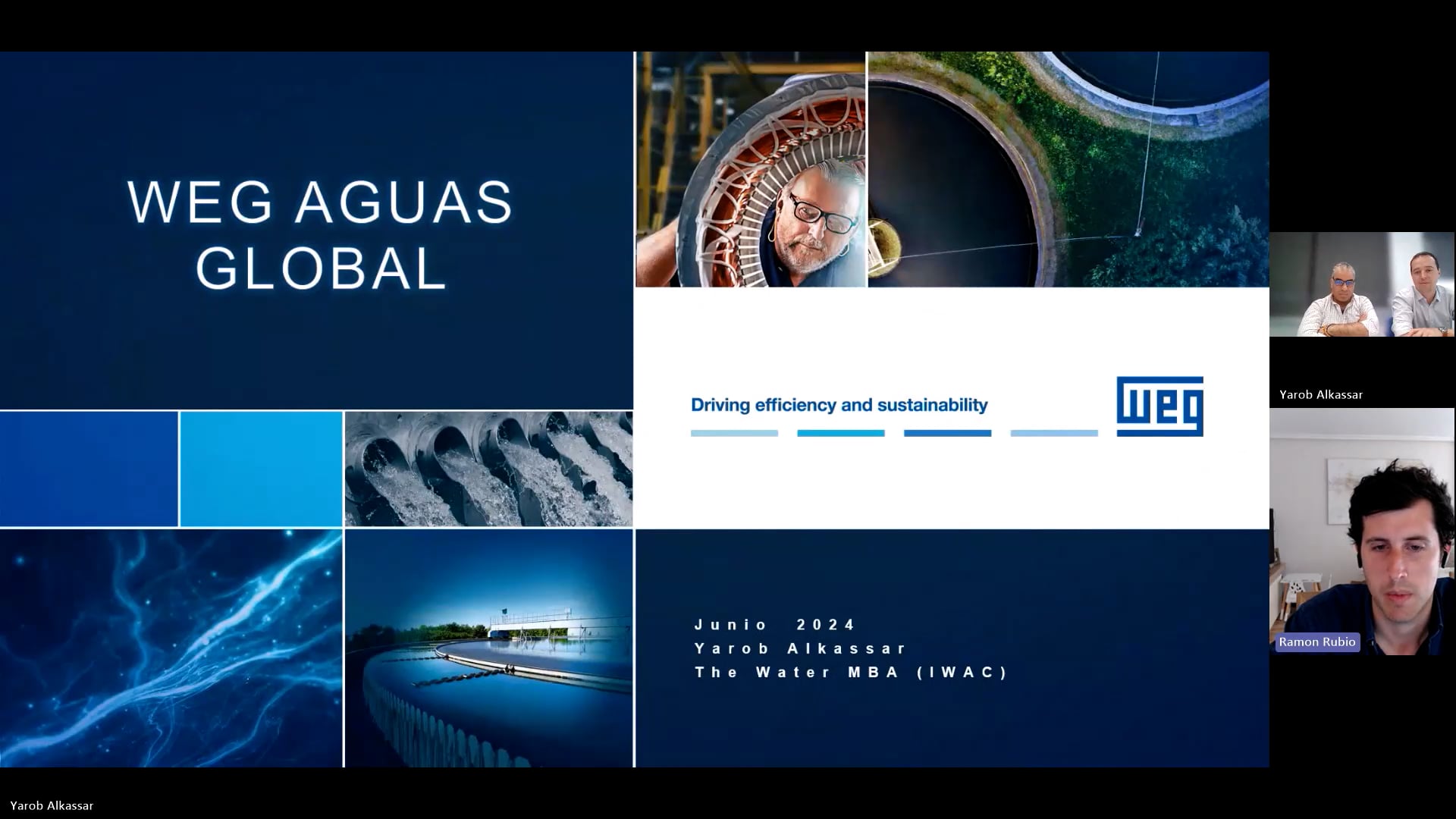 #22 El Mercado del Agua, la Desalación y Variadores de Frecuencia | WEG