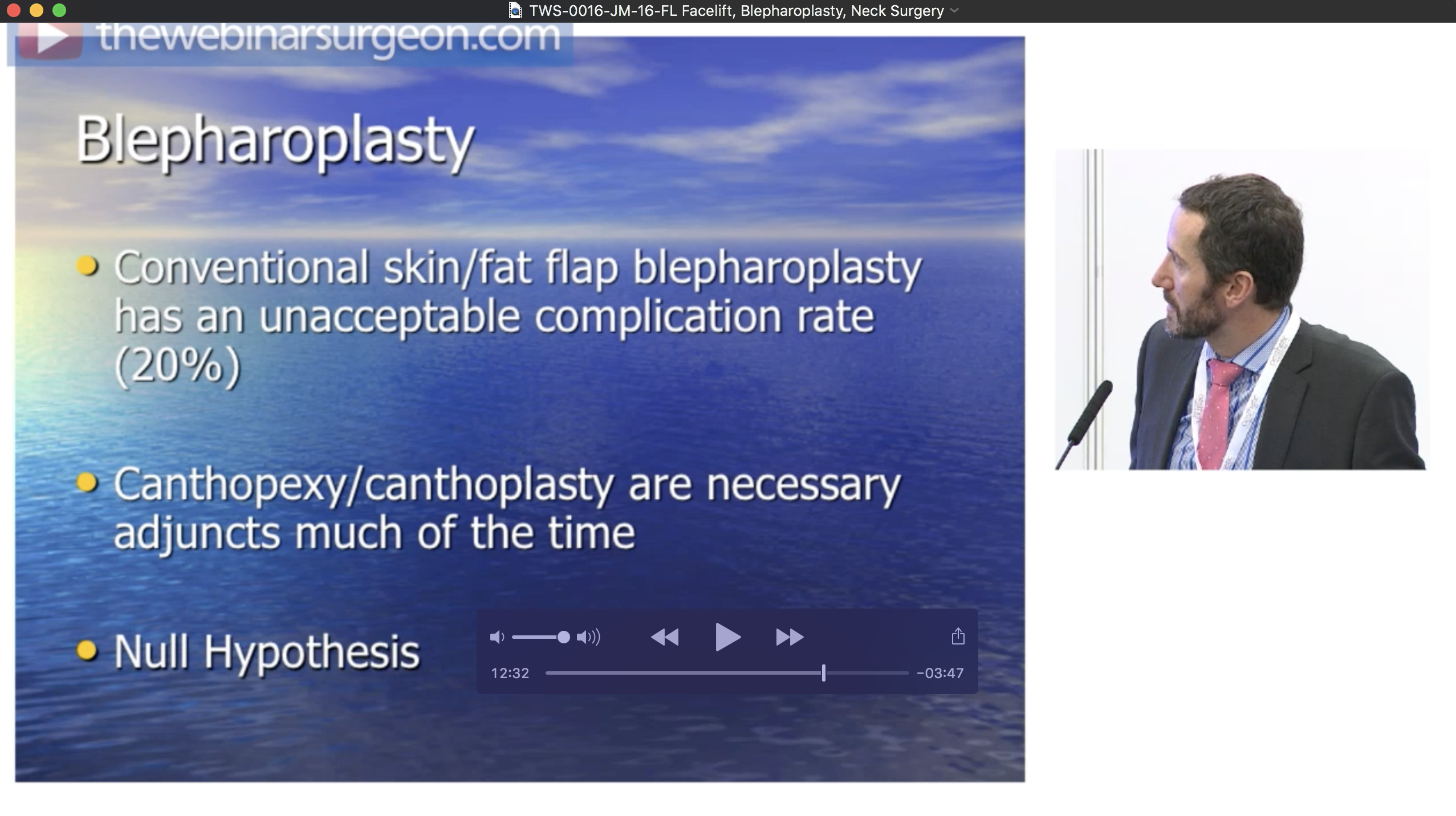 Facelift, Neck Surgery, Blepharoplasty, J McDiarmid