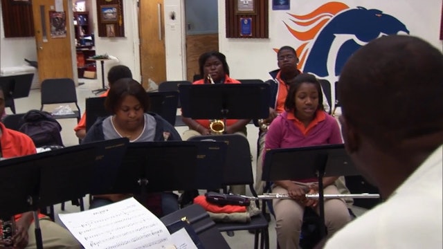 O. Perry Walker HS Concert Band Rehearsal