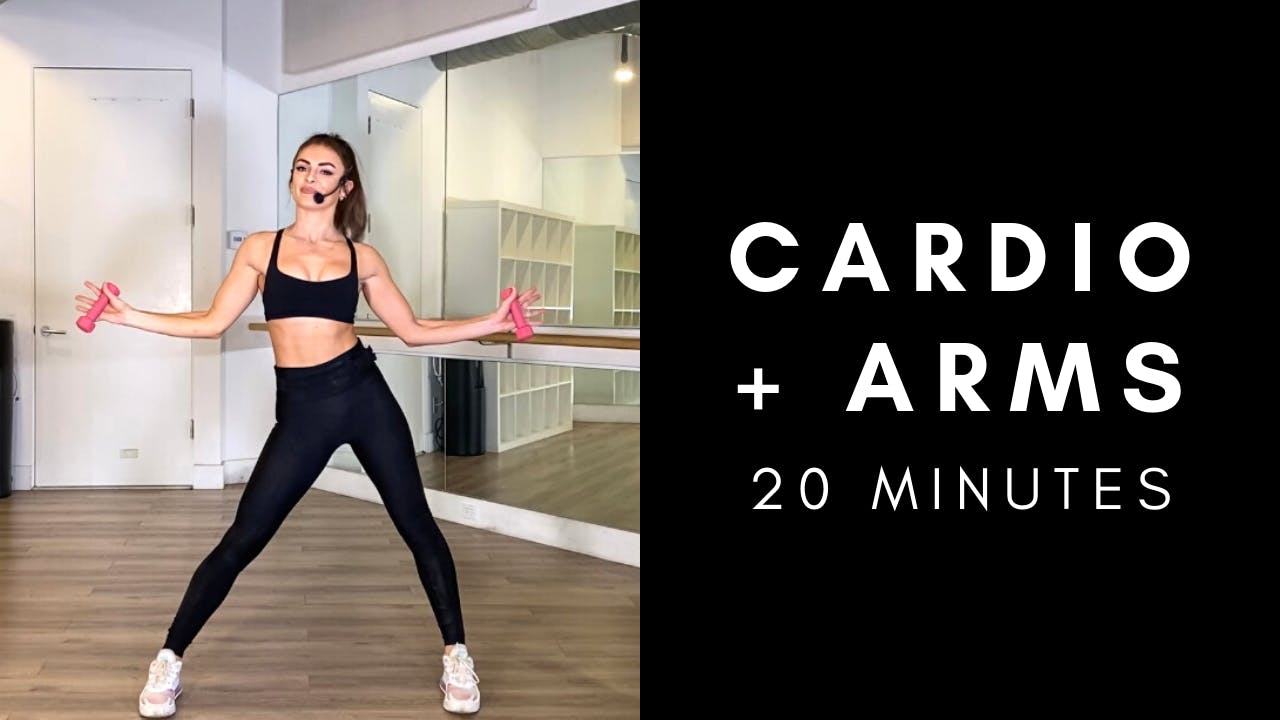 20 Minutes Cardio + Weighted Arms Cardio The Workout LA