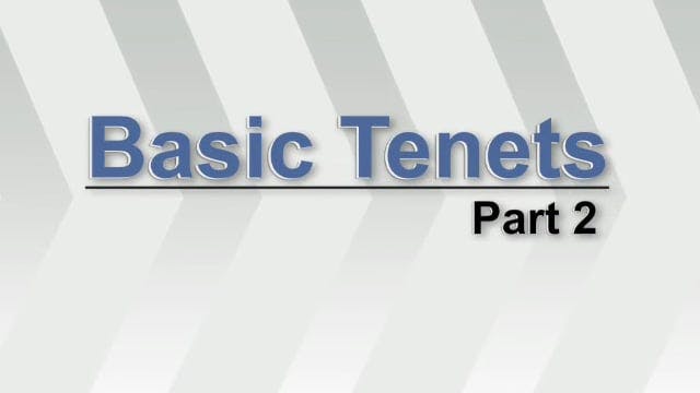 HandzOn Training Basic Tenets Part 2