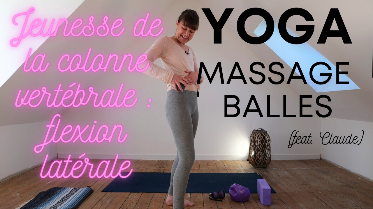 Yoga Balles : Santé du dos | Flexion latérale 