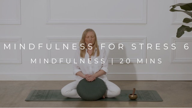 MINDULNESS FOR STRESS 6 | MINDFULNESS (NEW)