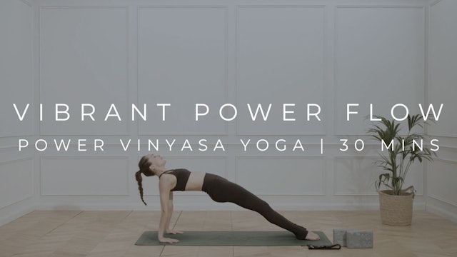 VIBRANT POWER FLOW | POWER VINYASA