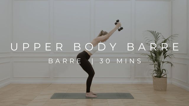 UPPER BODY | BARRE