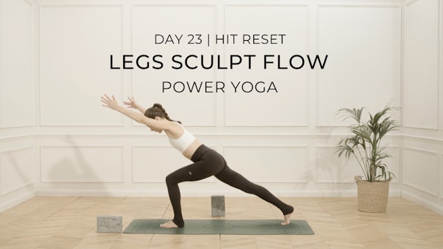 LEGS SCULPT FLOW | POWER