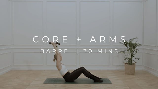 CORE + ARMS | BARRE