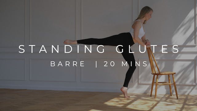 STANDING GLUTES | BARRE