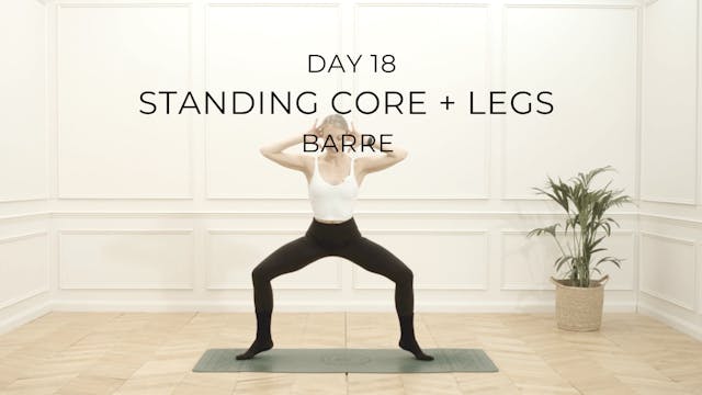 STANDING CORE + LEGS | BARRE