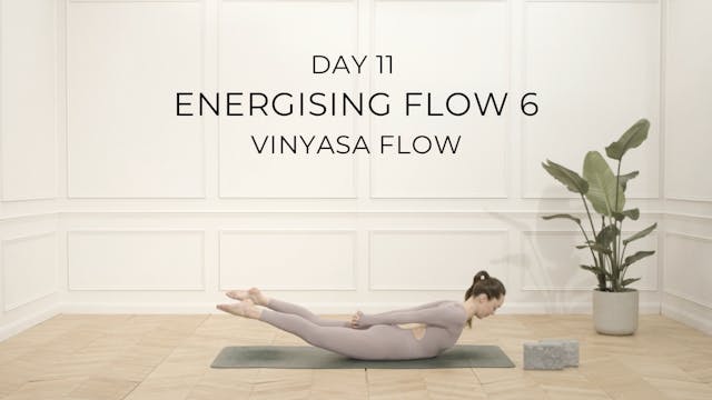 ENERGISING FLOW 6 | VINYASA (NEW)