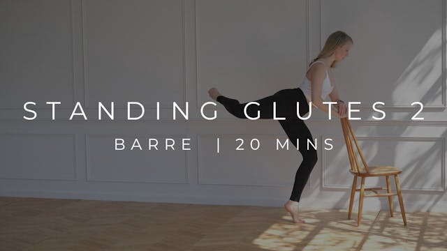 STANDING GLUTES 2 | BARRE 