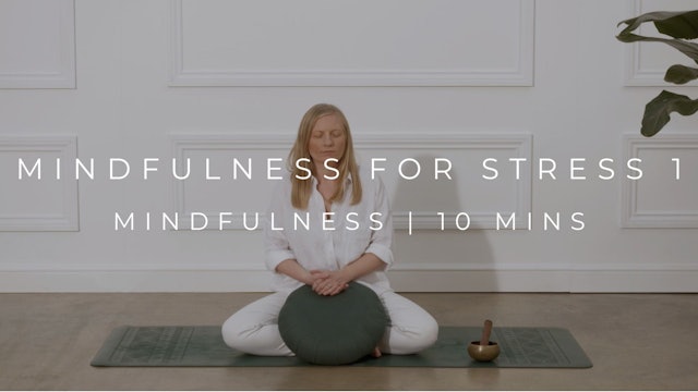 MINDFULNESS FOR STRESS 1 | MINDFULNESS (NEW)