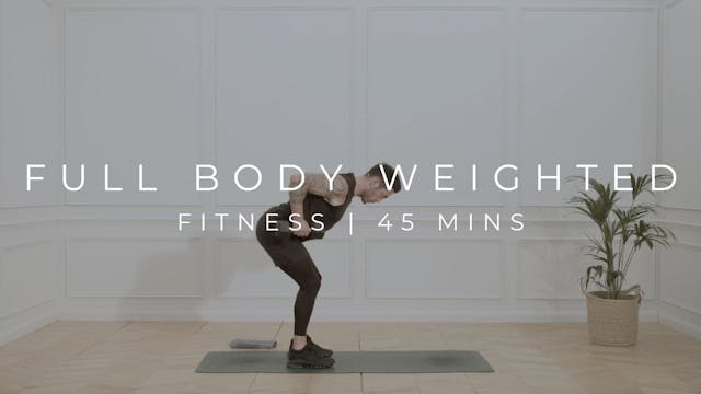 FULL BODY WEIGHTED CARDIO | FITNESS