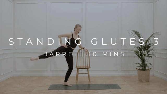 STANDING GLUTES 3 | BARRE 