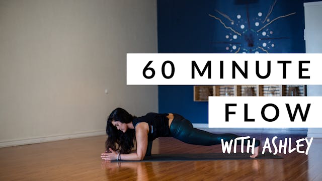 60-minute WFH FLOW with Ashley, 11/13...