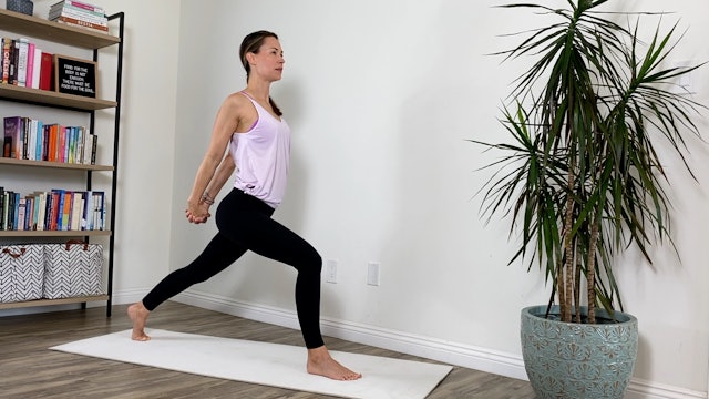 26-minute Pilates-ish Practice: Lunges with Keary