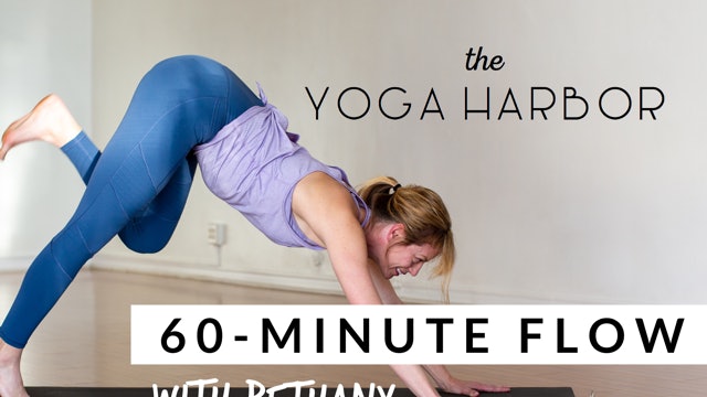 60-Minute FLOW with Bethany 7/10 Shoulders, Neck, Outer Hip Release