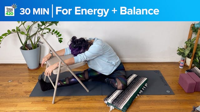 30 min | Herbal Yin Yoga for Energy + Balance*