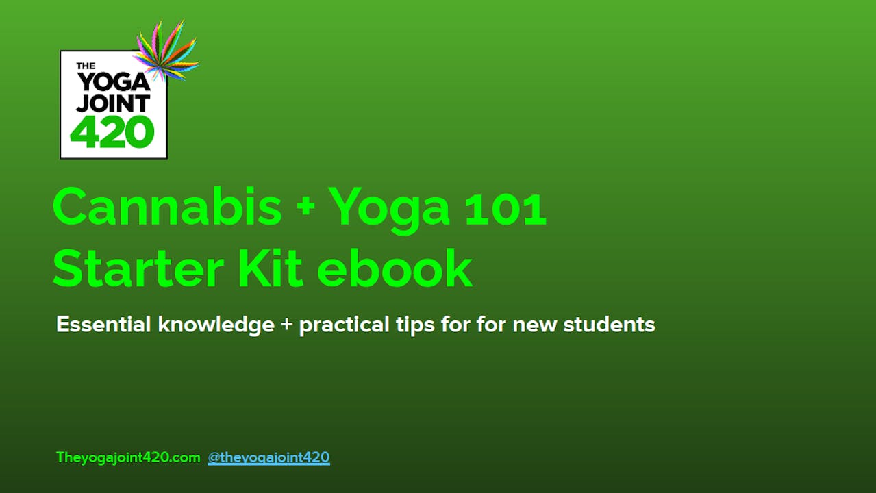 TYJ420 Canna + Yoga Starter Kit 101 eBook